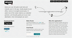 Desktop Screenshot of heareapp.com